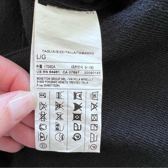 United Colors of Benetton Sleeveless Sweater Dress - Picture 7 of 11